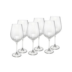 Imagem de JOGO DE TAÇA DE ÁGUA DE CRITAL ECOLOGICO 6 UNIDADES DE 650ML - WOLFF  - Rojemac Impotacao E Exportacao Ltda