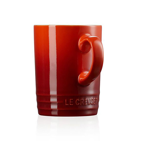 Imagem CANECA LONDON 350ML VERMELHA DE CERÂMICA 9,35X8,3X8,3CM - LE CREUSET