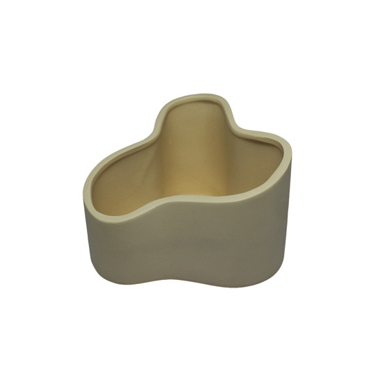 Imagem VASO FLOREIRA DECORATIVO DE CERÂMICA ROSÉ 14X20X18CM - CERÂMICA MAZZOTTI