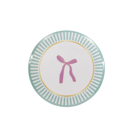 Imagem PRATO SOBREMESA LAÇO DE MELAMINA 20CM - CROMUS