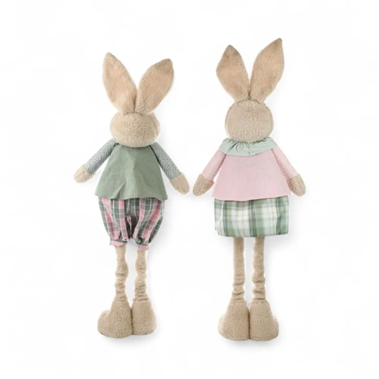 Imagem COELHA/COELHO DA PÁSCOA DECORATIVA DE POLIÉSTER COR SORTIDA - CROMUS