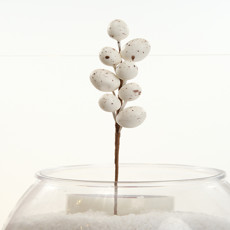 Imagem de HASTE DECORATIVA DE ÓVOS DE PÁSCOA ROSA DE PLÁSTICO 34X8X5CM - CROMUS - Cromus Embalagens Ind E Com Ltda