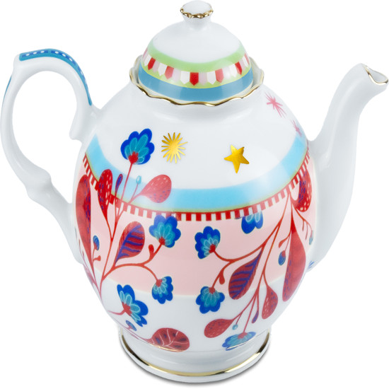 Imagem BULE DE PORCELANA MAMMA MIA 15X23,5X15,5CM - BACI MILANO