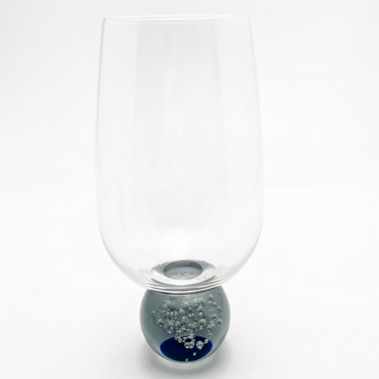Imagem CONJUNTO DE COPOS BASE ESFERA FUME E TRANSPARENTE 6PCS 
