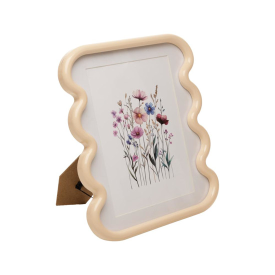Imagem PORTA-RETRATO ONDELLE 10CMX15CM CREME MDF