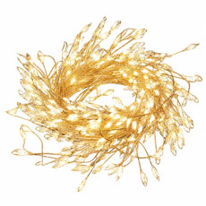 Imagem de FESTÃO NATALINO DECORATIVO COM 400 LEDS FIOS DE FADA 4M BIVOLT - GRILLO - Grillo Ltda