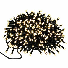 Imagem de CORDAO 1500 LEDS BIVOLT STROBO 45 METROS BRANCO QUENTE - Grillo Ltda